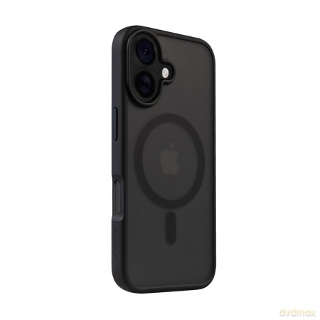 Etui z MagSafe Hybrid Frost MAG Cover do iPhone 16 (czarny)