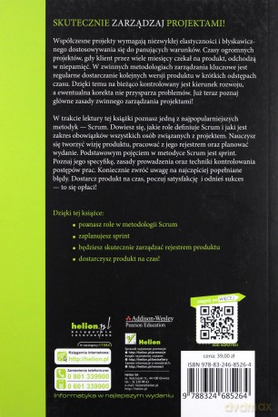 Zarządzanie Projektami Ze Scrum Twórz Produkty Które Pokochają Klienci - Roman Pichler [KSIĄŻKA]
