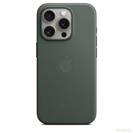 Etui z tkaniny FineWoven z MagSafe do iPhonea 15 Pro - wieczna zieleń
