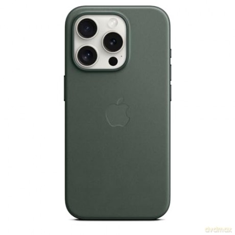Etui z tkaniny FineWoven z MagSafe do iPhonea 15 Pro - wieczna zieleń