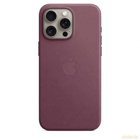 Etui z tkaniny FineWoven z MagSafe do iPhonea 15 Pro Max - rubinowa morwa