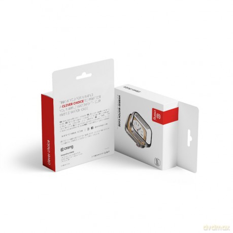 Etui ze szkłem Hybrid Watch Case Apple Watch 41mm Starlight