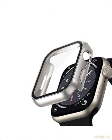 Etui ze szkłem Hybrid Watch Case Apple Watch 41mm Starlight