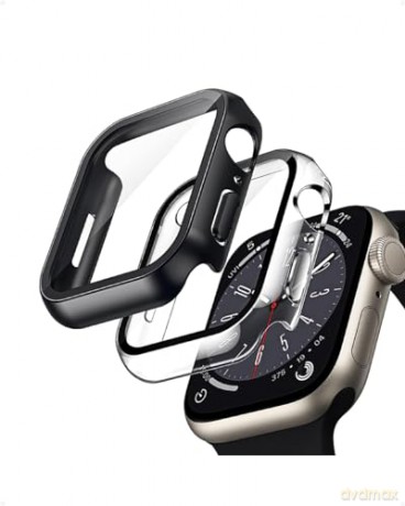 Etui ze szkłem Hybrid Watch Case Apple Watch 45mm Clear