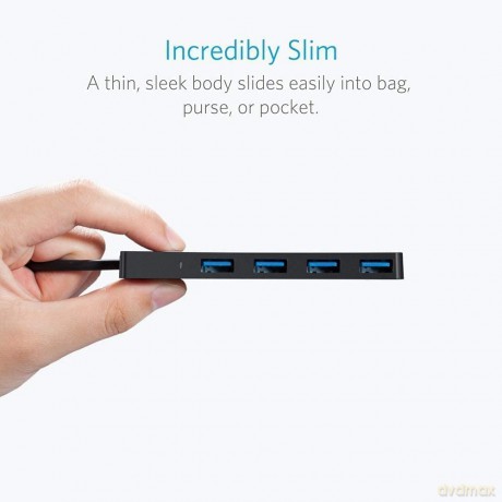 Hub 4-Port USB 3.0 Ultra Slim Data