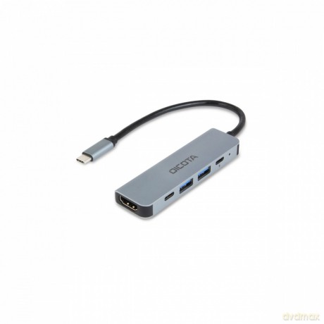 Hub USB-C 5 w 1 Video Hub 4K PD 100W