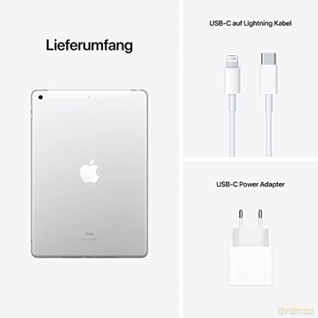 iPad 10.2 cala Wi-Fi + Cellular 64GB - Srebrny