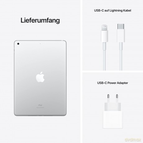 iPad 10.2 cala Wi-Fi 256GB - Srebrny
