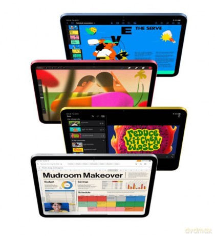 iPad 10.9 cala Wi-Fi 256GB Niebieski