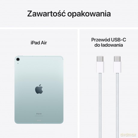 iPad Air 11 cali Wi-Fi + Cellular 128GB - Niebieski