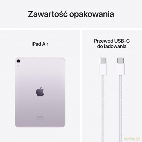 iPad Air 11 cali Wi-Fi + Cellular 256GB - Fioletowy