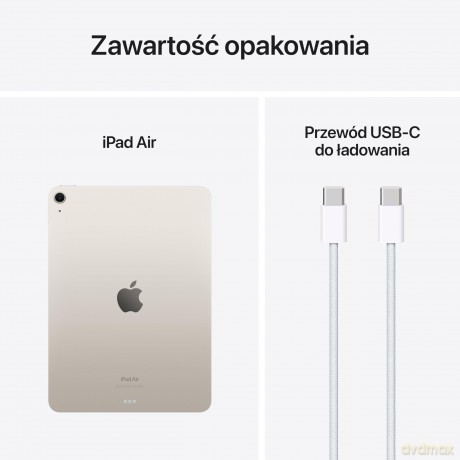 iPad Air 11 cali Wi-Fi 1TB - Księżycowa poświata