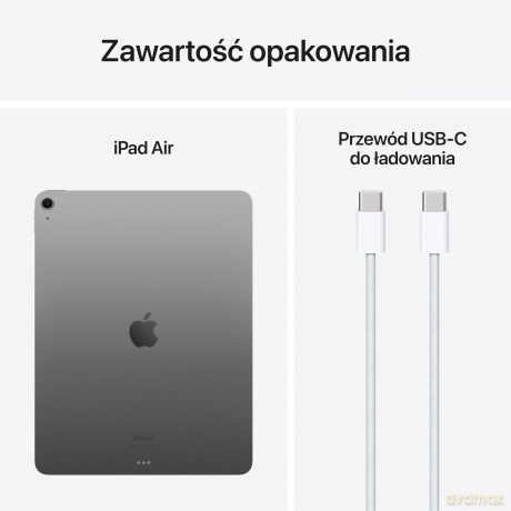 iPad Air 13 cali Wi-Fi 512GB - Gwiezdna szarość