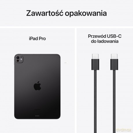 iPad Pro 11 cali Wi-Fi + Cellular 1TB - Gwiezdna czerń