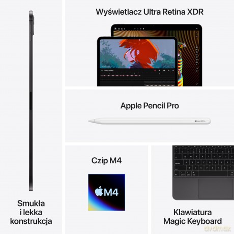 iPad Pro 13 cali Wi-Fi 2TB - Srebrny