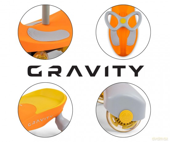 Jeździk grawitacyjny Gravity Orange
