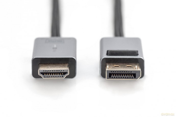 Kabel adapter DisplayPort - HDMI 4K 30Hz DP/HDMI M/M 1m