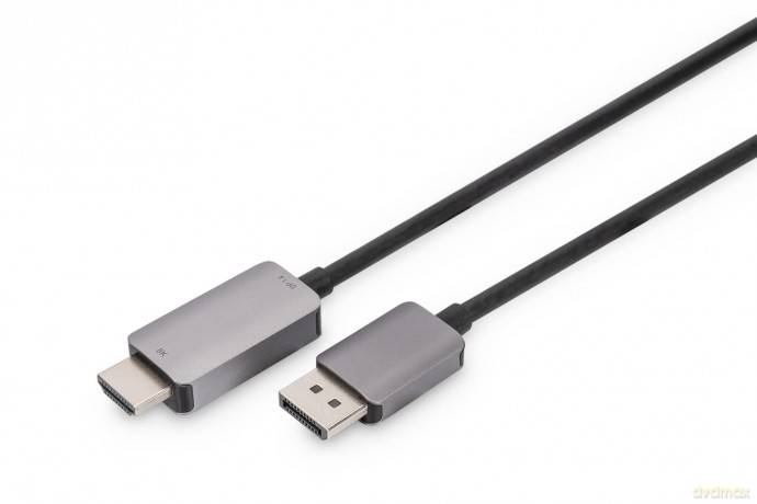 Kabel adapter DisplayPort - HDMI 8K 60Hz DP/HDMI M/M 1m