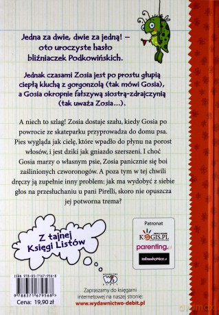 Zosia I Gosia Na Psa Urok Tw - Antje Szillat [KSIĄŻKA]