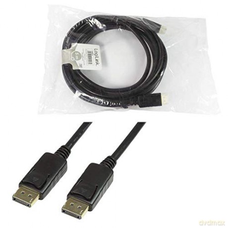 Kabel DisplayPort 1.2 M/M, 4K2K, 5m, czarny