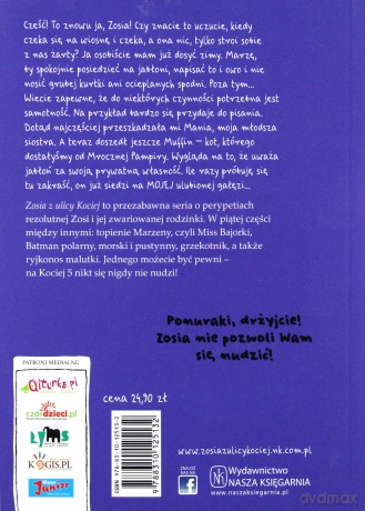 Zosia Z Ulicy Kociej Na Wiosnę - Agnieszka Tyszka [KSIĄŻKA]