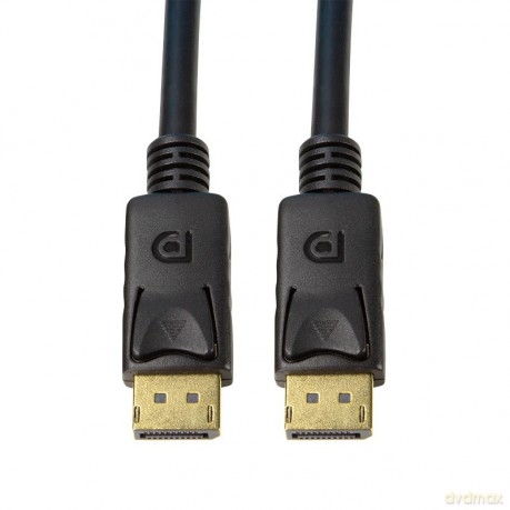 Kabel DisplayPort 1.4 8K/60Hz 2m Czarny