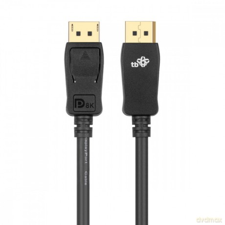 Kabel DisplayPort 1.8 m M/M v 1.4, Czarny