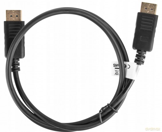 Kabel DisplayPort M/M 20 PIN V1.2 0.5M 4K czarny