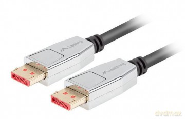Kabel DISPLAYPORT M/M 20 PIN V1.4 1.8m 8K czarny