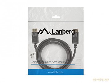 Kabel DisplayPort M/M 4K 1.8M czarny