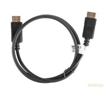 Kabel DisplayPort M/M 4K 1M czarny