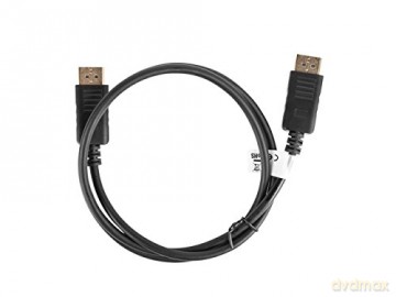 Kabel DisplayPort M/M 4K 1M czarny