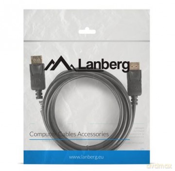 Kabel DisplayPort M/M 4K 3M czarny