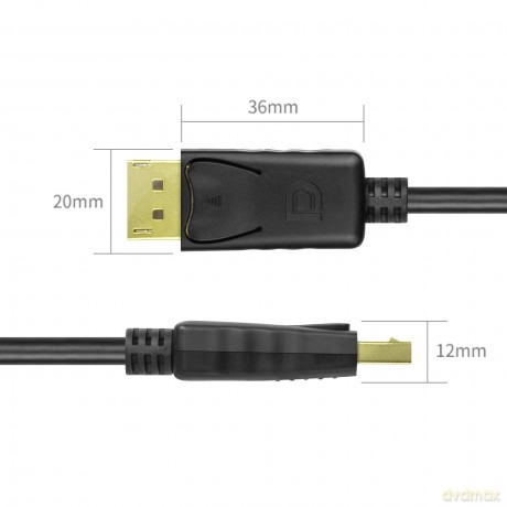 Kabel DisplayPort M/M, 5,0m; Y-C610BK