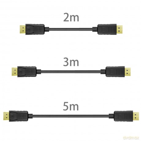 Kabel DisplayPort M/M, 5,0m; Y-C610BK