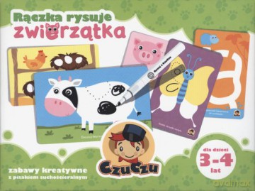 Zwierzątka Rączka Rysuje Czuczu [ZABAWKA]