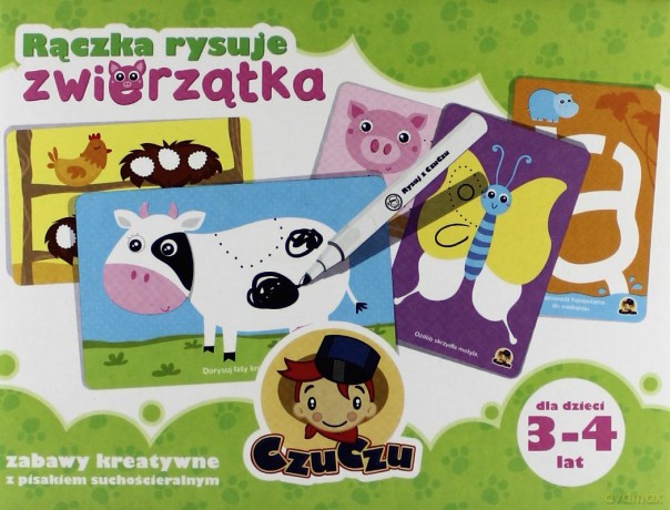 Zwierzątka Rączka Rysuje Czuczu [ZABAWKA]