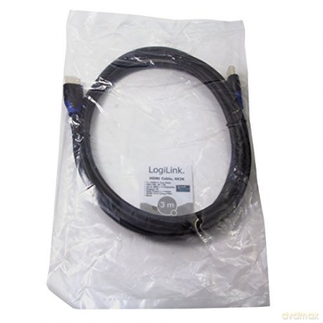 Kabel HDMI 2.0 Ultra HD 4Kx2K, 3D, Ethernet, 3m