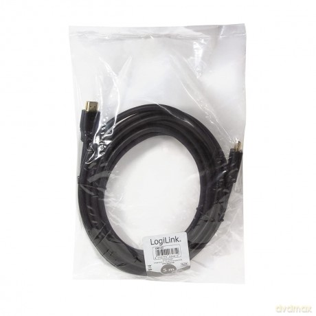Kabel HDMI 4K/60Hz, CCS, 5m Czarny