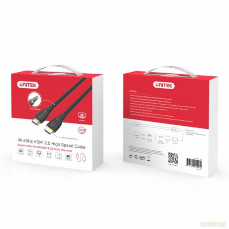 Kabel HDMI High Speed 2.0; 4K; 5M; C11041BK