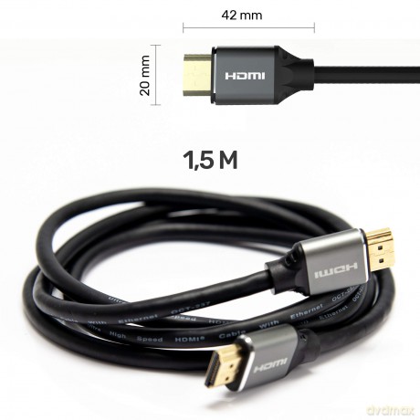 Kabel HDMI M/M 1.5m v2.1; 8K; 4K@120Hz; UHD; C137W