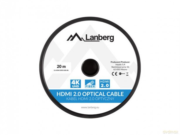 Kabel HDMI M/M v2.0 CA-HDMI-20FB-0200-BK 20m czarny