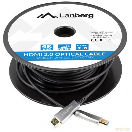 Kabel HDMI M/M v2.0 CA-HDMI-20FB-0500-BK 50m czarny