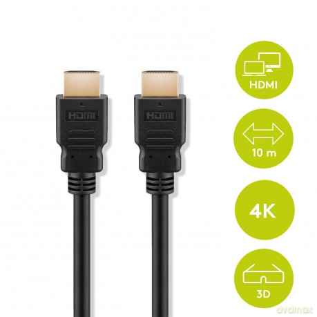 Kabel HDMI v1.4 GOLD dl. 10m