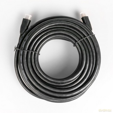 Kabel HDMI v2.0 15 m pozłacany