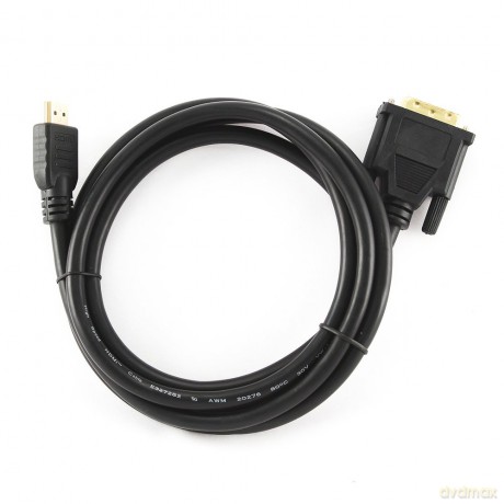 Kabel HDMI-DVI 1.8M (pozłacane końcówki)