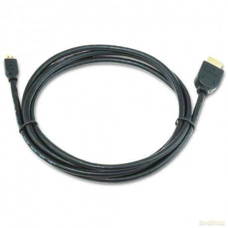 Kabel HDMI-HDMI MICRO v2.0 (A-D) High Speed 1.8M (pozłacane końcówki)
