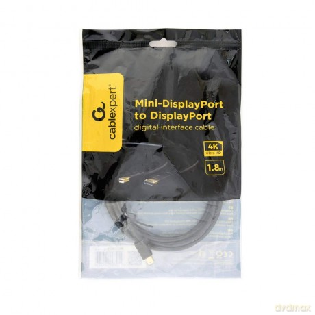 Kabel Mini DisplayPort do DisplayPort 1.8 m