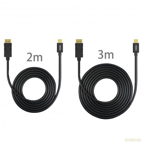 Kabel miniDisplayPort/DisplayPort M/M 2m;Y-C611BK