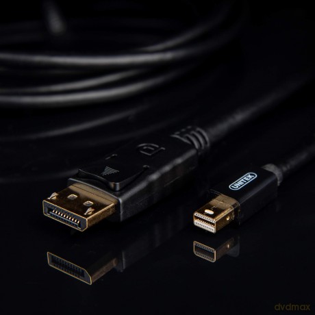 Kabel miniDisplayPort/DisplayPort M/M; 3.0m; Y-C612BK